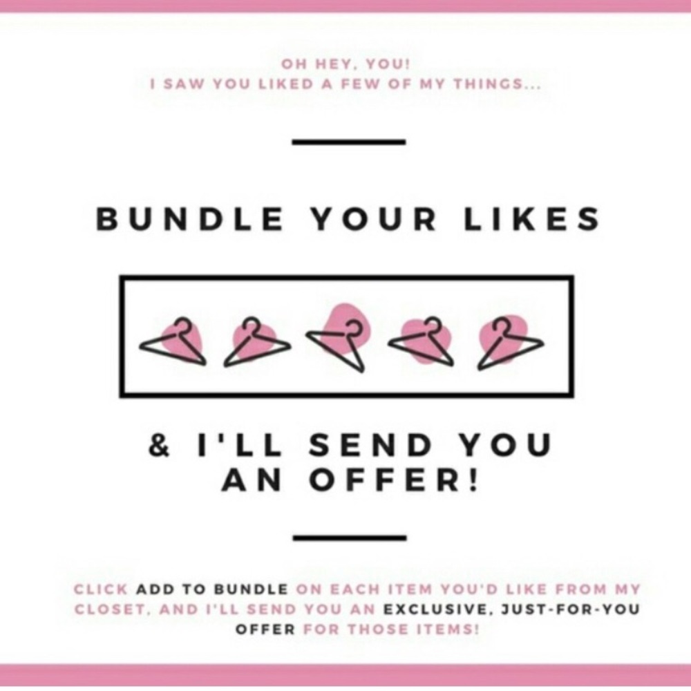 Bundle your likes and I’ll make an offer